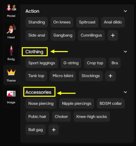 Sugarla AI - Clothing and Accessories