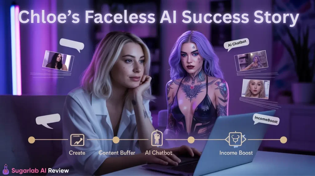 AI OnlyFans Creator Case Study Chloe Faceless Empire