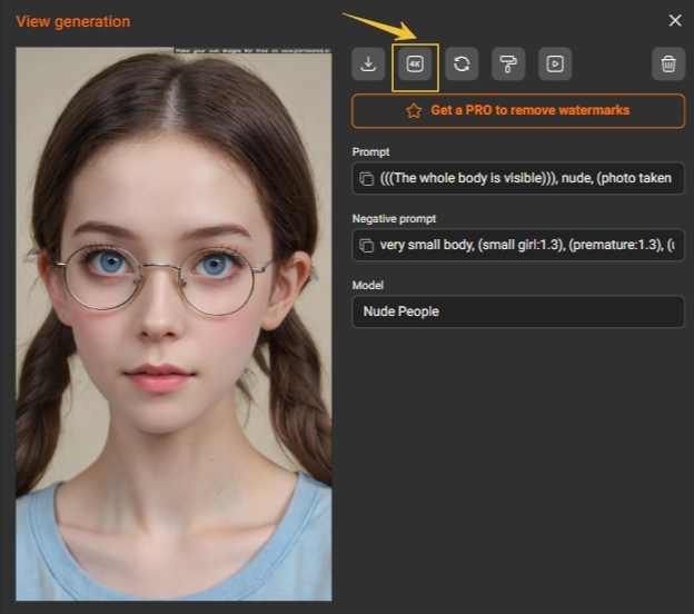 Pornworks AI AI Upscaler