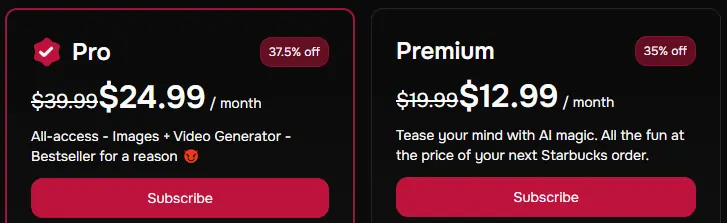 Sugarlab AI Pricing Plan